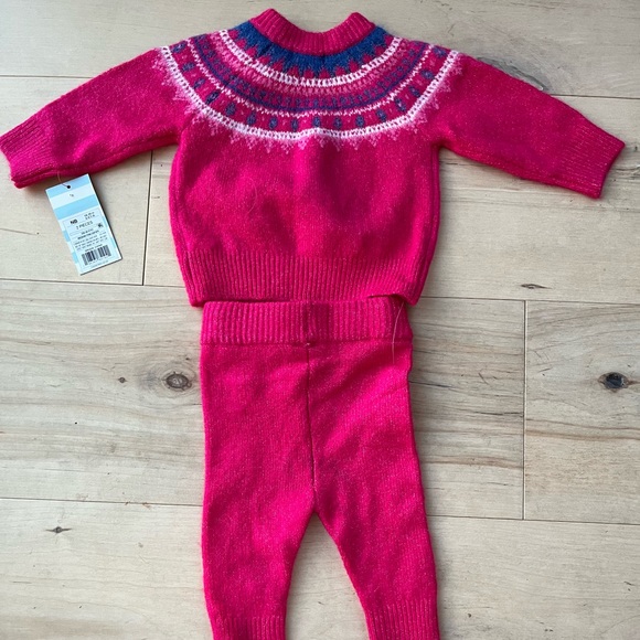 Cat & Jack Fair Isle Sweater Set - Picture 6 of 6